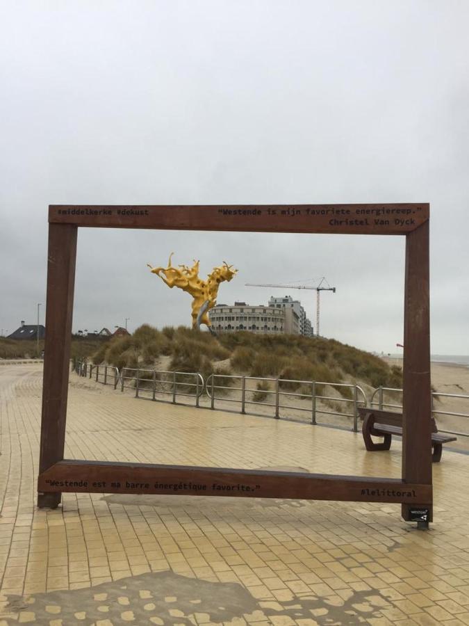 Beachstudio Westende With Sea View Middelkerke Kültér fotó