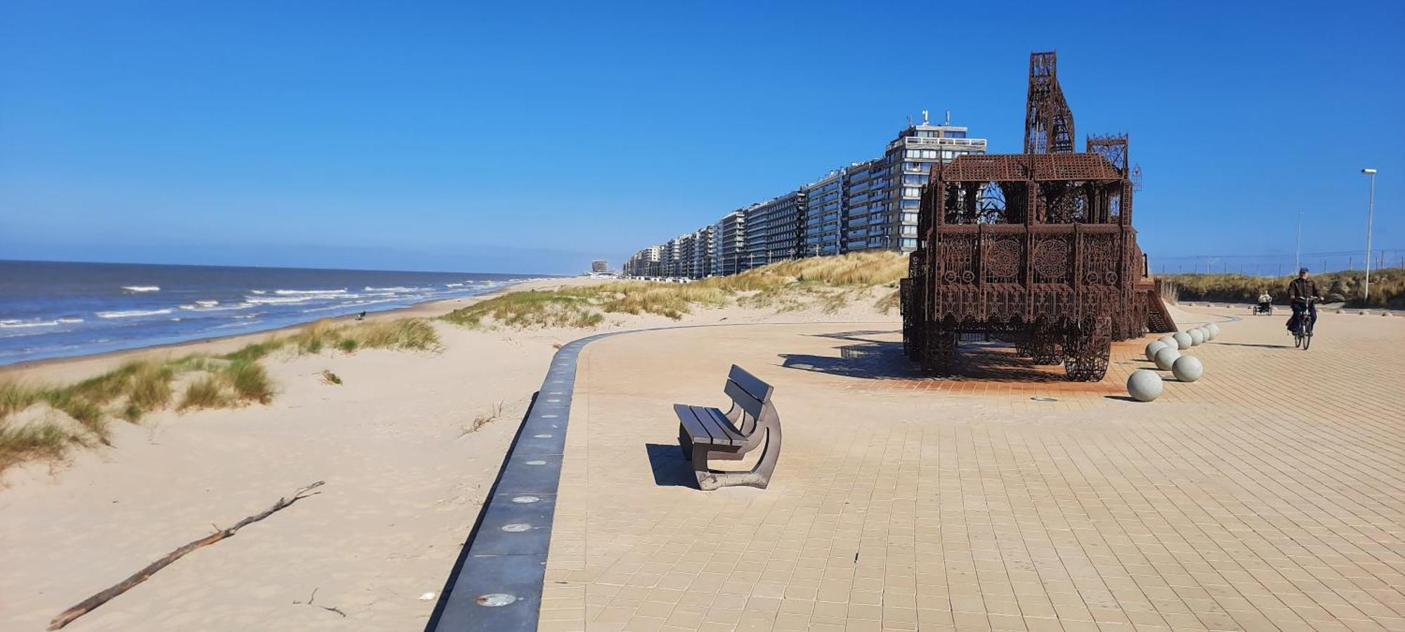 Beachstudio Westende With Sea View Middelkerke Kültér fotó